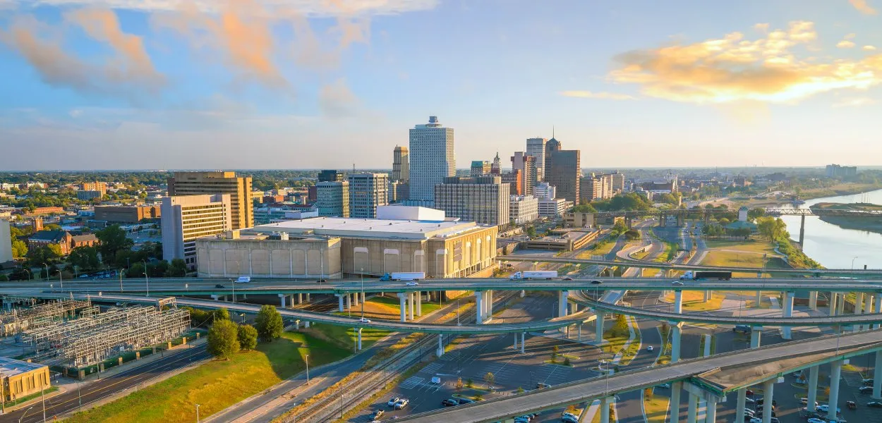 autonoleggio a Memphis Aeroporto Internazionale